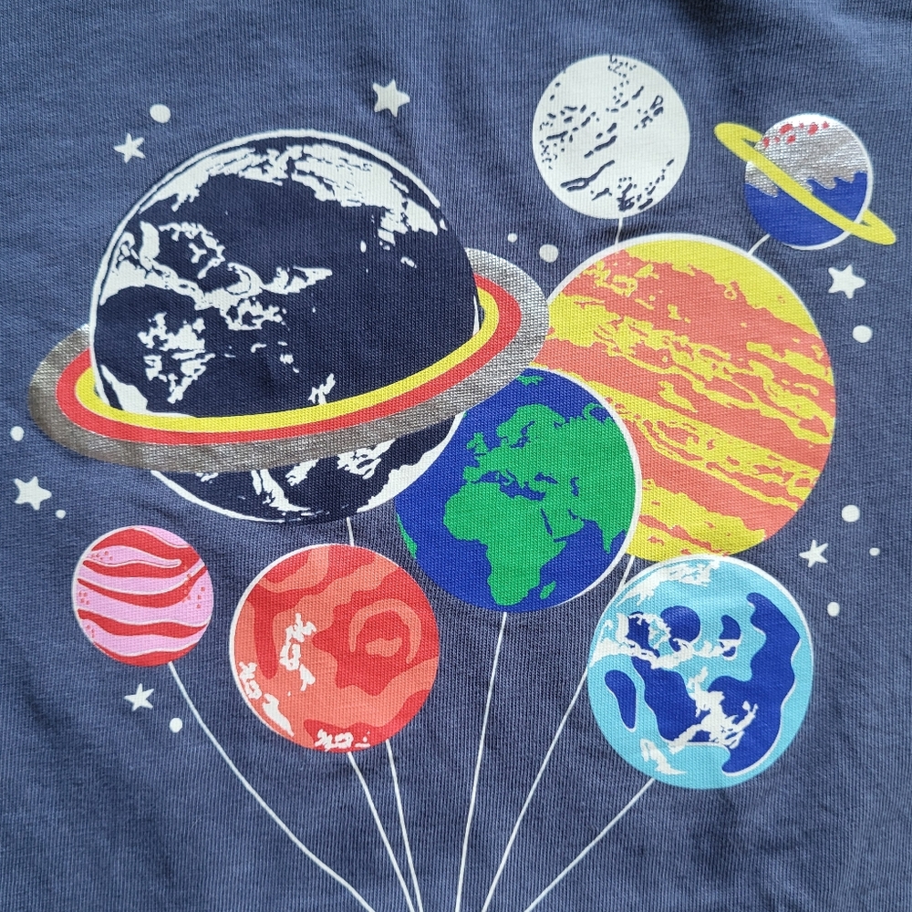 Mini Boden Glow In The Dark Astronaut Tee - Picture 6 of 16